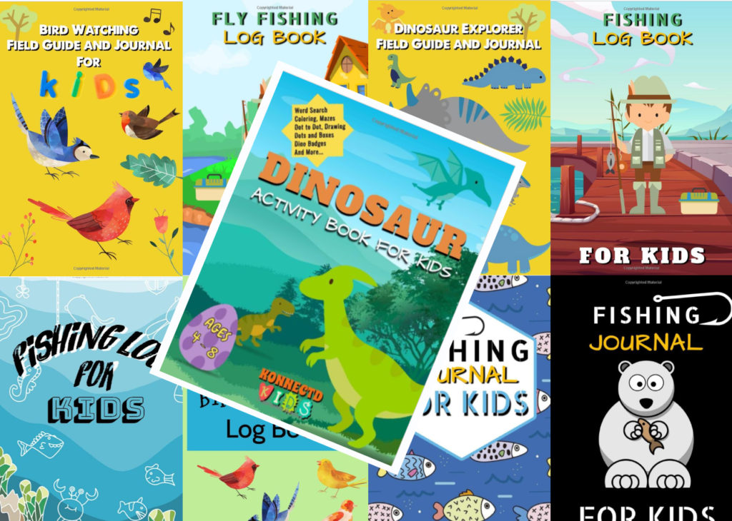 Fishing Activity Book For Kids